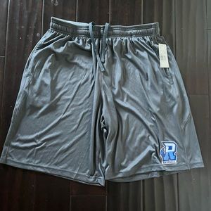 Pennant Sportswear Gray Athletic Drawstring Basketball Shorts Size XL